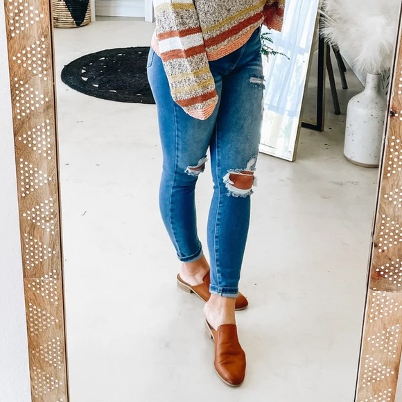 Kancan High Rise Ankle Skinny Jeans size 7 BNWT - Picture 2 of 2